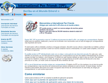 Tablet Screenshot of esp.ipfpenfriends.com